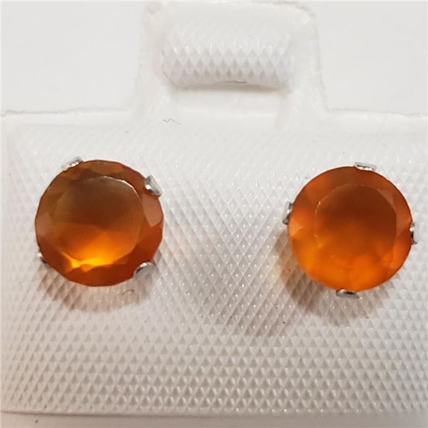 $200 10K  Carnelian(1.4ct) Earrings
