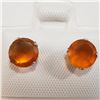 Image 1 : $200 10K  Carnelian(1.4ct) Earrings