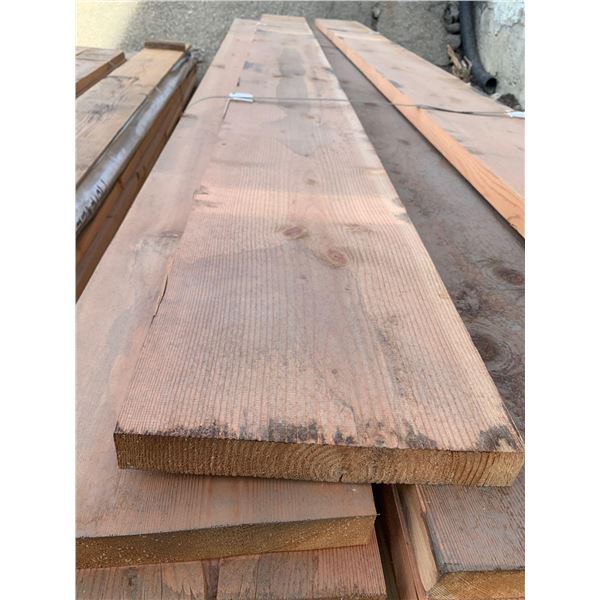 One - 2"x12"x12FT W.R. Cedar Plank (PAD Appearance)