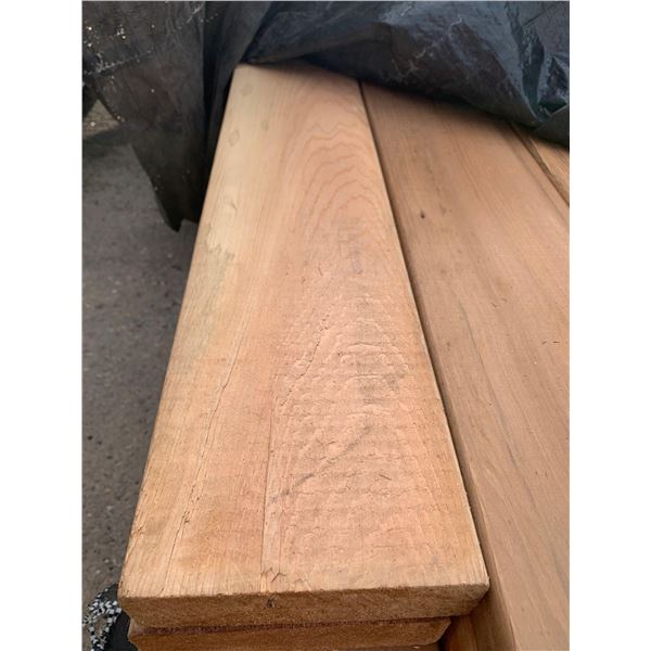 One - 2"x6"x14FT Western Red Cedar Board