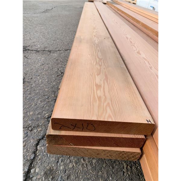 One - 2"x10"x14FT W.R.Cedar Plank