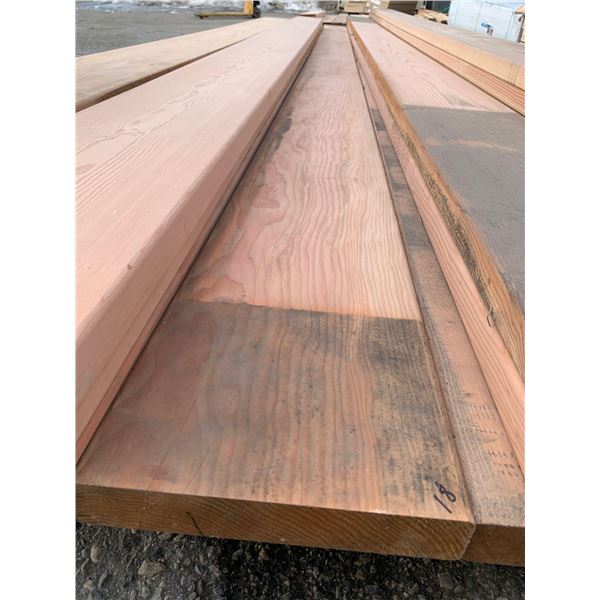 One - 2"x10"x18FT W.R.Cedar Plank