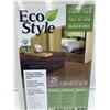 Image 3 : Eco Style Peel and Stick Cork Flooring Tiles, 25yr warranty - Jia Plus Series "Merlin Brown" - 22sq 