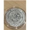 Image 2 : Aztec Ruler Cuauhtemoc .999 Silver one ounce round