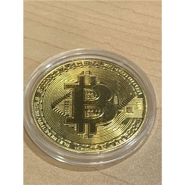 BITCOIN New cased comeorative coin 2013