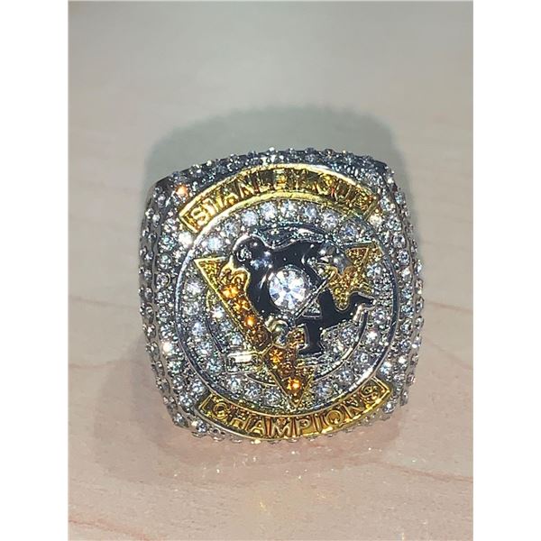 NHL Pittsburg Penguins Crosby 2016 Stanley Cup Championship Ring