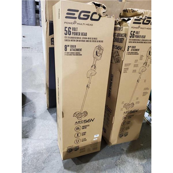 *NEW* EGO 56 Volt Lithium Ion Power Head Weed Trimmer with 8" Removable Edger & Brushless Motor