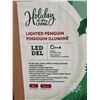 Image 3 : *NEW* Holiday Living LED Lighted Penguin Yard Decoration 28"