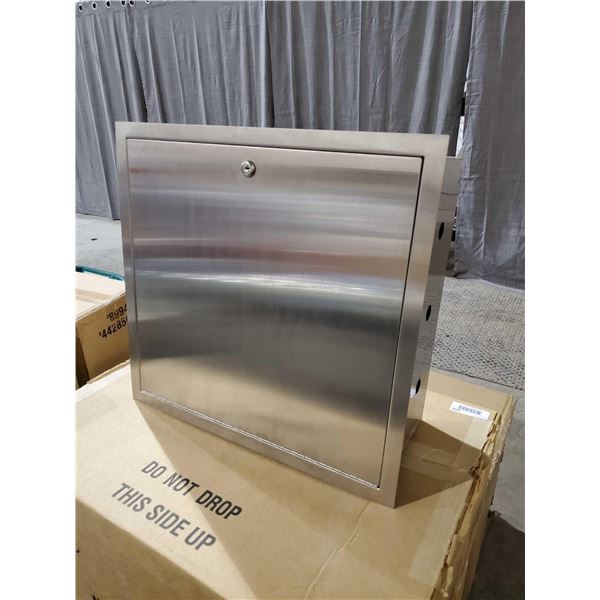 *NEW* Stainless Steel Flushmount Laundry Shoot 21x20x9"