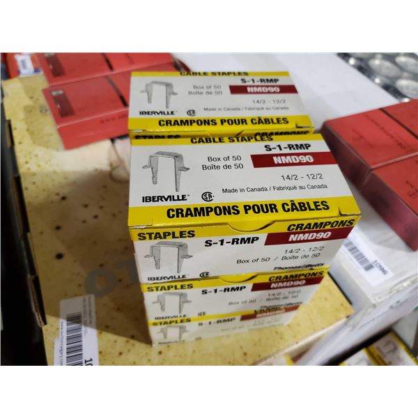 *NEW* Thomas & Betts S-1 RMP 14/2-12/2 Staples Lot of 6 boxes - 5-/box