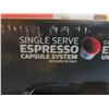 Image 3 : *NEW* Singolo Single Serve Espresso Capsule System with 2X10 Pack Decaffeinato Intensity 7 Espresso 