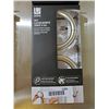 Image 2 : *NEW* Umbra Halo Floating Magnetic Curtain Tie Back Brushed Chrome Colored - Lot of 2 boxes, 2 per b