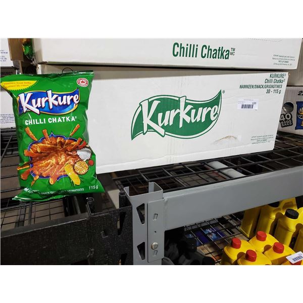 KurKure Chili Chatka Snack Sticks 30X115g
