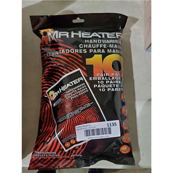 *NEW* Mr Heater Hand Warmers 10 Pair