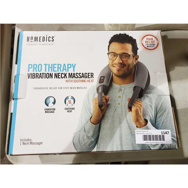 *NEW* Homedics Pro Therapy Vibration Neck Massager