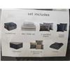 Image 3 : *NEW* Courtland 14 Piece Complete Bed Set - Queen Size