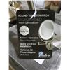 Image 2 : *NEW* Round Battery Operated Lighted 10X Magnifying Vanity Mirror (No AC Adapter)
