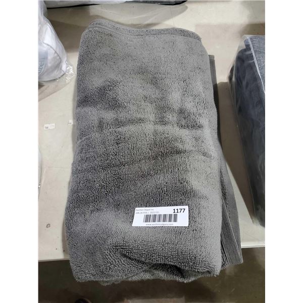 *New*  Large Super Soft, Grey Beach Towel