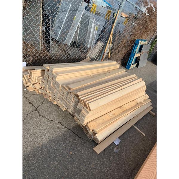 PALLET LOT - Approx 120 Kiln Dried 1"x4"x6FT Pine Boards Premium Grade