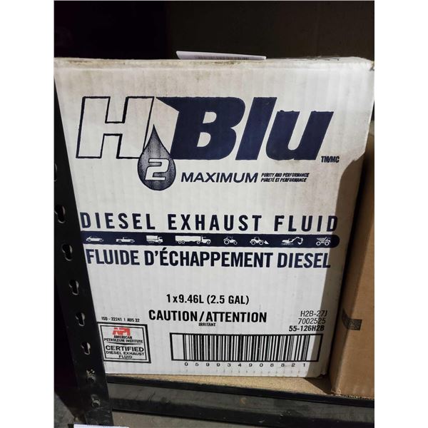 H2Blu Maximum Diesel Exhaust Fluid 2.5 Gal (9.46L)