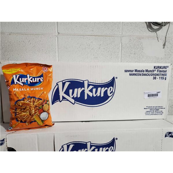 KurKure Masala Munch Snack Twists - 30X115g