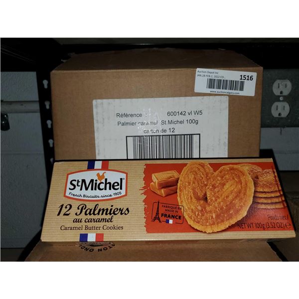 St Michael Caramel Butter Cookies 12X100g