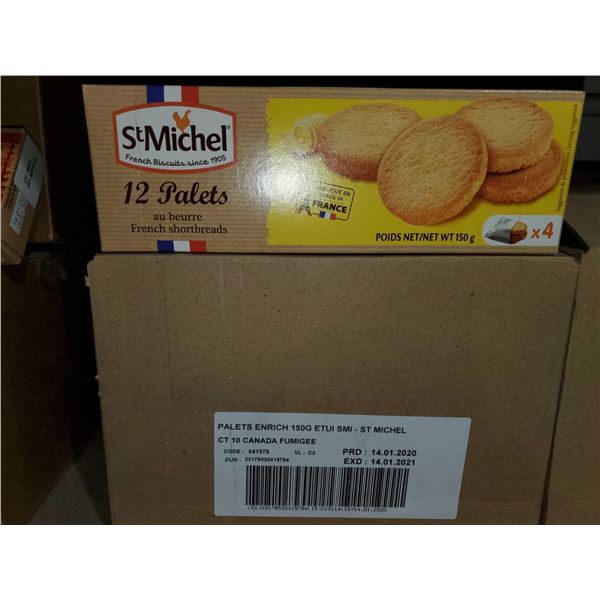 St Michael French Shortbread Cookies 12X150g