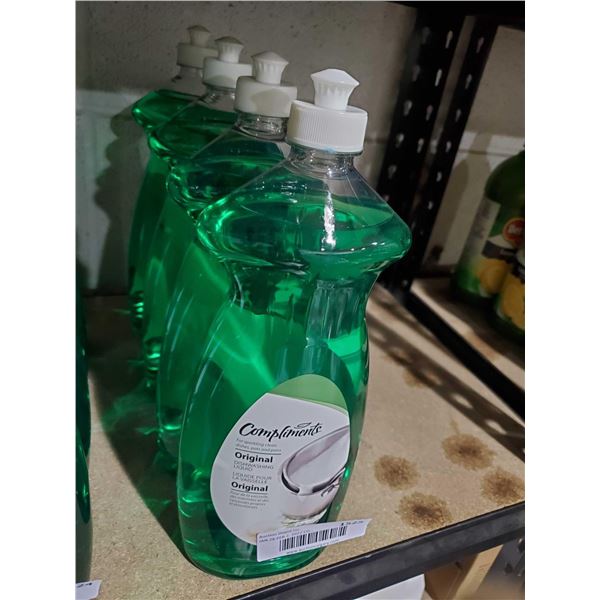 Compliments Original Dishwashing liquid 4X1L