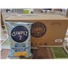 Image 1 : Simply 7 Sea Salt Lentil Chips - Gluten Free, Nut Free & Kosher 12X113g