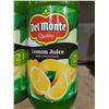 Image 2 : Dem Monte Lemon Juice from Concentrate 6X946ml