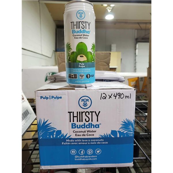 Thirsty Buddha Coconut Water 12X490Ml