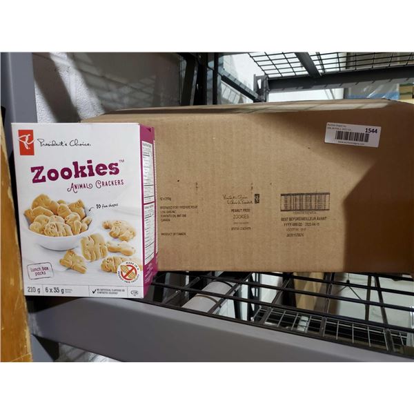 PC Zookies Animal Crackers 12x210g