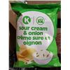 Image 2 : Circle K Sour Cream & Onion Potato Chips 12X66g