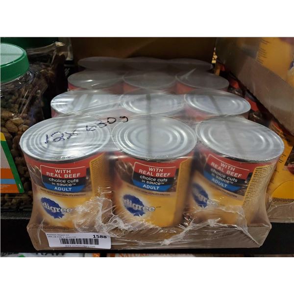 Pedigree Real Beef Wet Dog Food 12X 630g