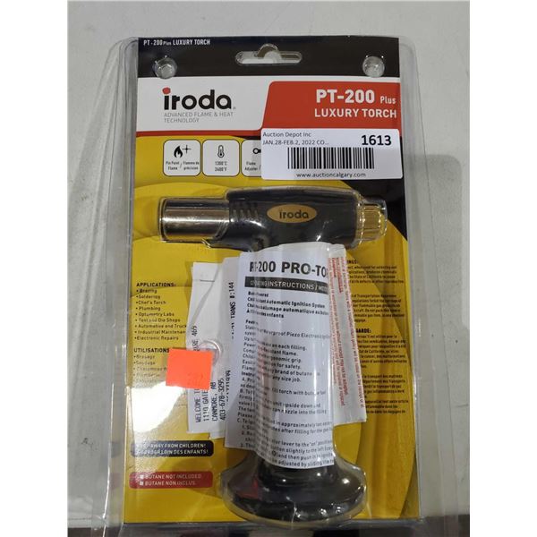 *NEW* Iroda Advanced Flame & Heat Electric Handheld Torch