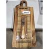 Image 1 : *NEW* Bread & Butter Cheese Acadia Wood Knife & Cutting Board