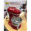 Image 1 : KitchenAid Professional Series 5.7Litre Bowl-Lift Stand Mixer, Empire Red