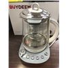 Image 3 : BuyDeem Glass Electric Tea Pot 1.5L/1000W