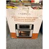 Image 1 : Crownful 10in1 Air Fryer Toaster Oven, Convection Roaaster with Rotisserie & Dehydrator
