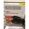 Image 2 : Black & Decker Multipurpose Grill& Coffee Maker, Sandwich Grill, Fondue Pot. Single Electric Burner