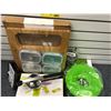 Image 2 : Group of Kitchen Items - Salad Spinner, Mandoline, Storagge Containers & Cutting Board