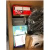 Image 2 : Box Lot of computer components and electronics