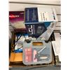 Image 3 : Group lot of Office Items - including paper schreder, labels, toner cartridges, stapler,