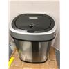 Image 2 : Stainless Steel Garbage Containers - Two with automatic opening