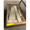 Image 1 : 5 Tier Shelving - White Wire on wheels