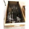 Image 1 : 5 Tier Wire Shelving Unit - Black