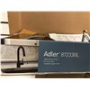 Image 4 : Moen Adler Kitchen Sink Faucet with Pull Down Faucet - Matte Black Finish