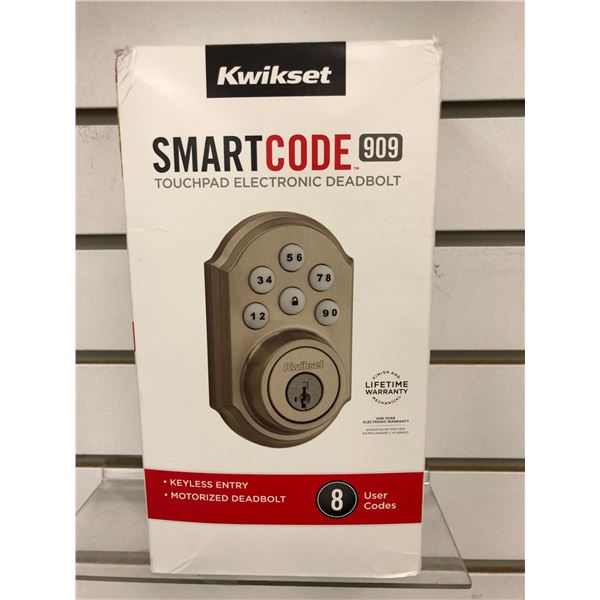 KwikSet - SmartCode 909 - Touchpad Electronic Deadbolt