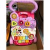 Image 2 : Group Lot of Toddler Items - BB Hoopster, Melissa & Doug Train Box, Vtech Learning Walker