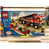 Image 1 : LEGO City - Model 7213 - Off-Road Fire Truck & Fireboat - 388 pcs - New In Box